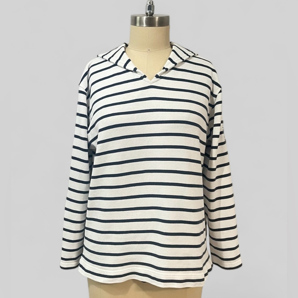 Sailor stripped pullover sweatshirt Lauren by Ralph Lauren.